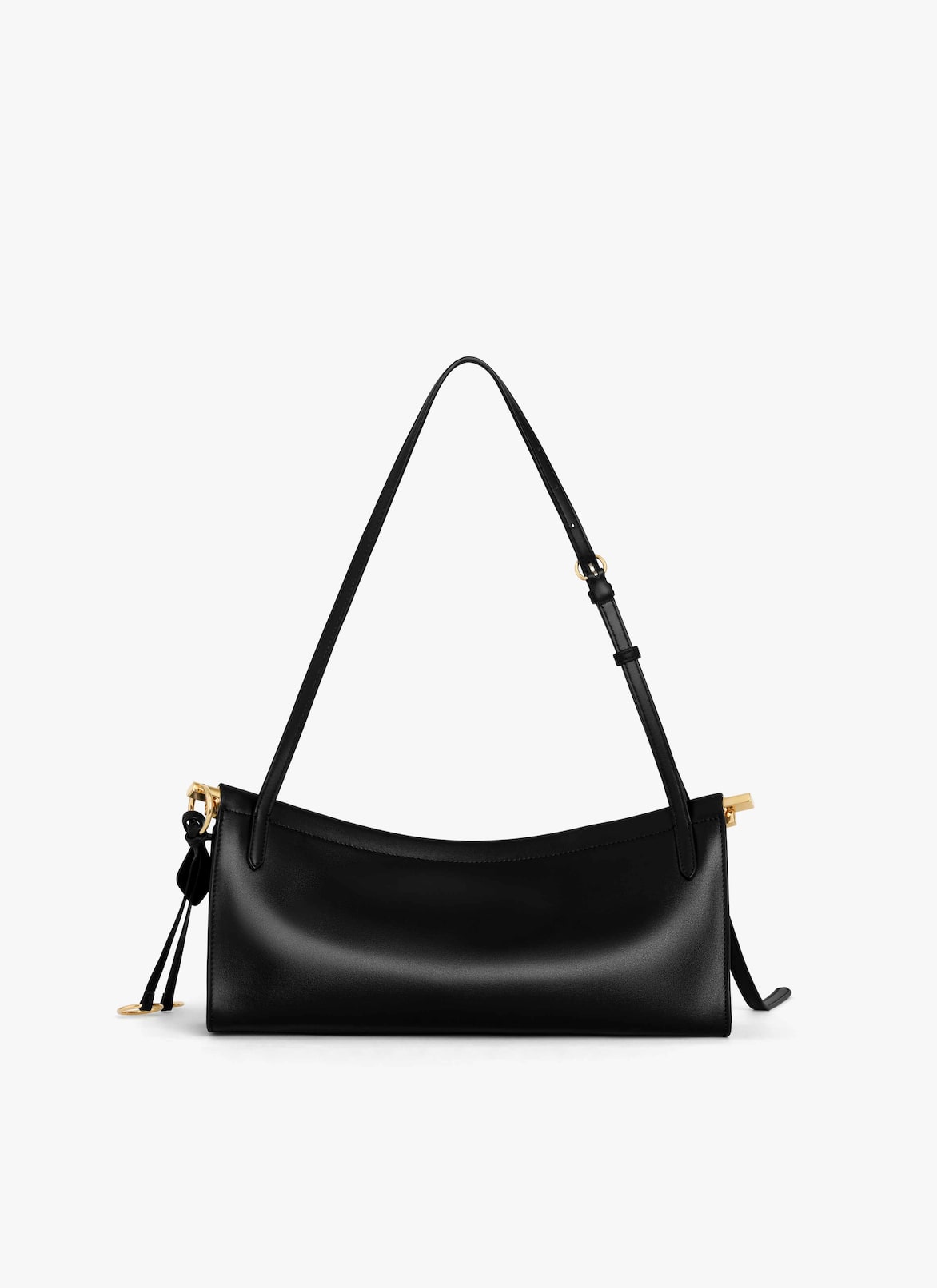 LE CLICK EAST WEST MEDIUM BAG IN LEATHER ALAÏA BLACK LE CLICK EAST WEST MEDIUM BAG IN LEATHER
